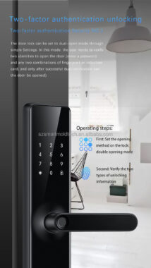 Finger vein biometric smart door