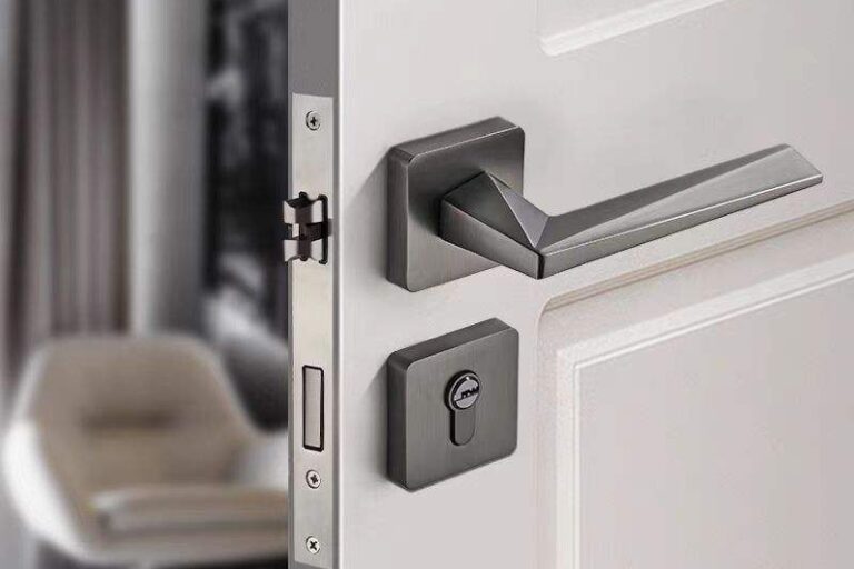 solid wood bedroom door lock