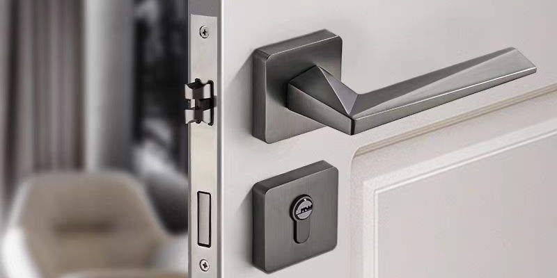 solid wood bedroom door lock