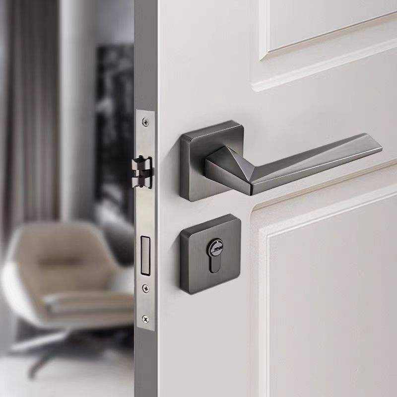 solid wood bedroom door lock