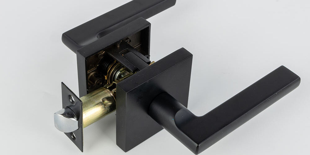 heavy duty square lever door lock