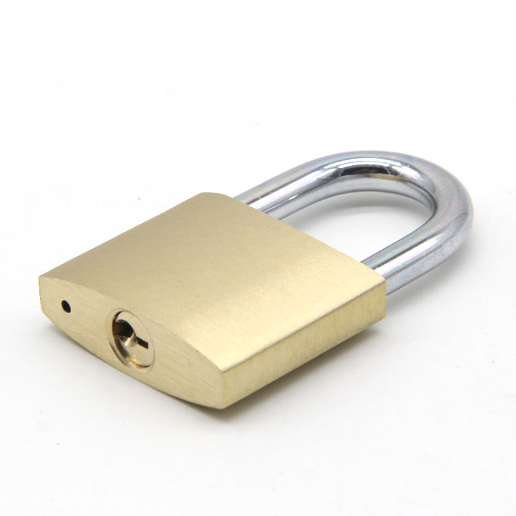 Solid brass copper padlock
