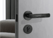alloy wooden bedroom door lock