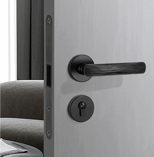 alloy wooden bedroom door lock