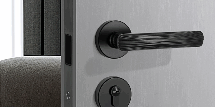 alloy wooden bedroom door lock