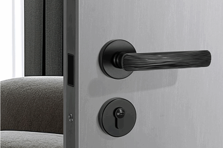 alloy wooden bedroom door lock