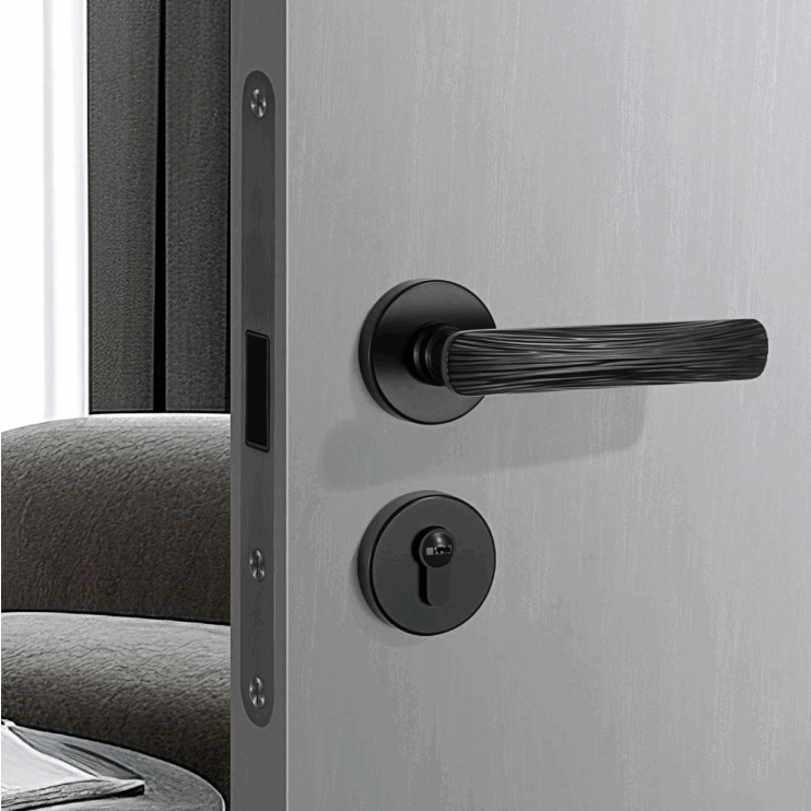alloy wooden bedroom door lock