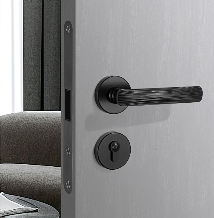 alloy wooden bedroom door lock