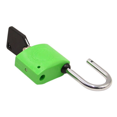 Custom brass combination padlock