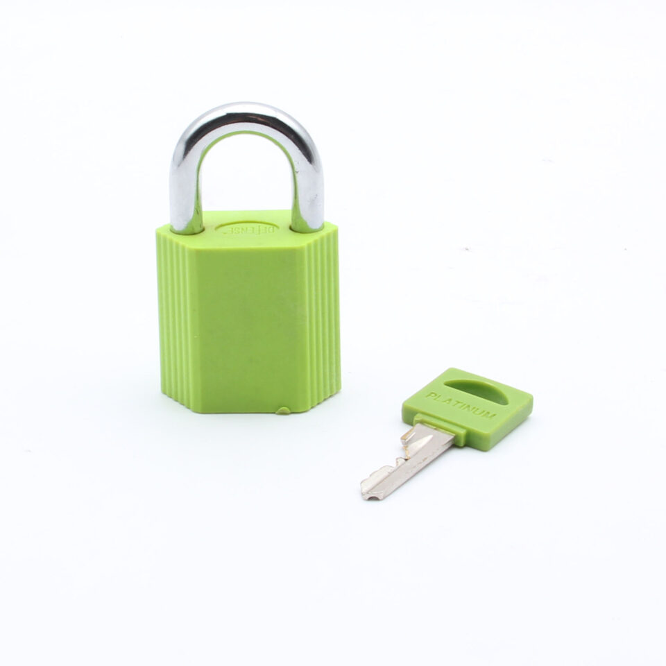 Mini steel suitcase travel padlock