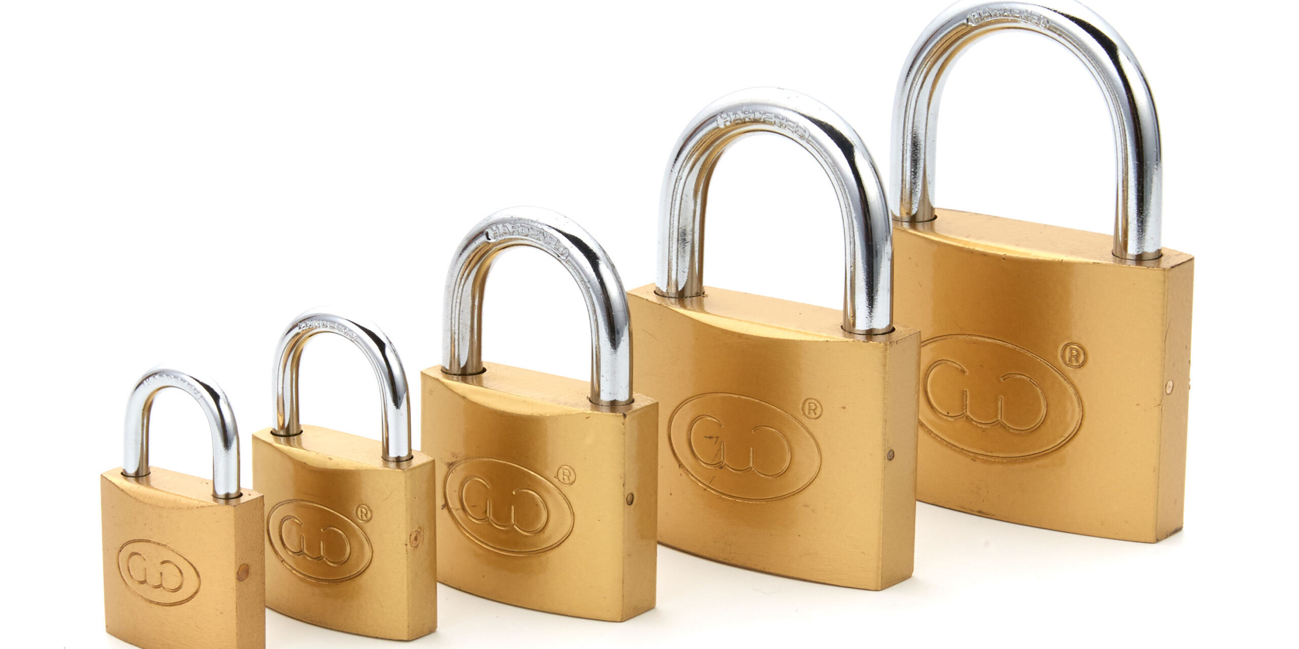 waterproof steel shackle padlock