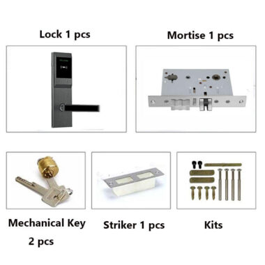 Outdoor smart digital main door lock