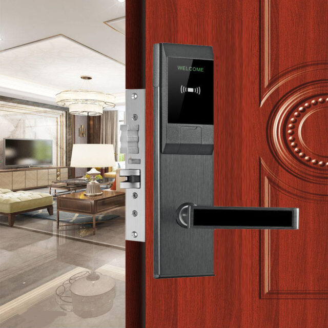 Outdoor smart digital main door lock