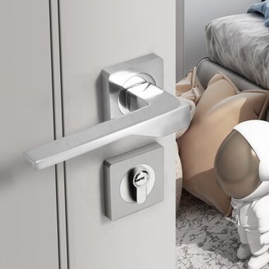 aluminium bedroom door lock