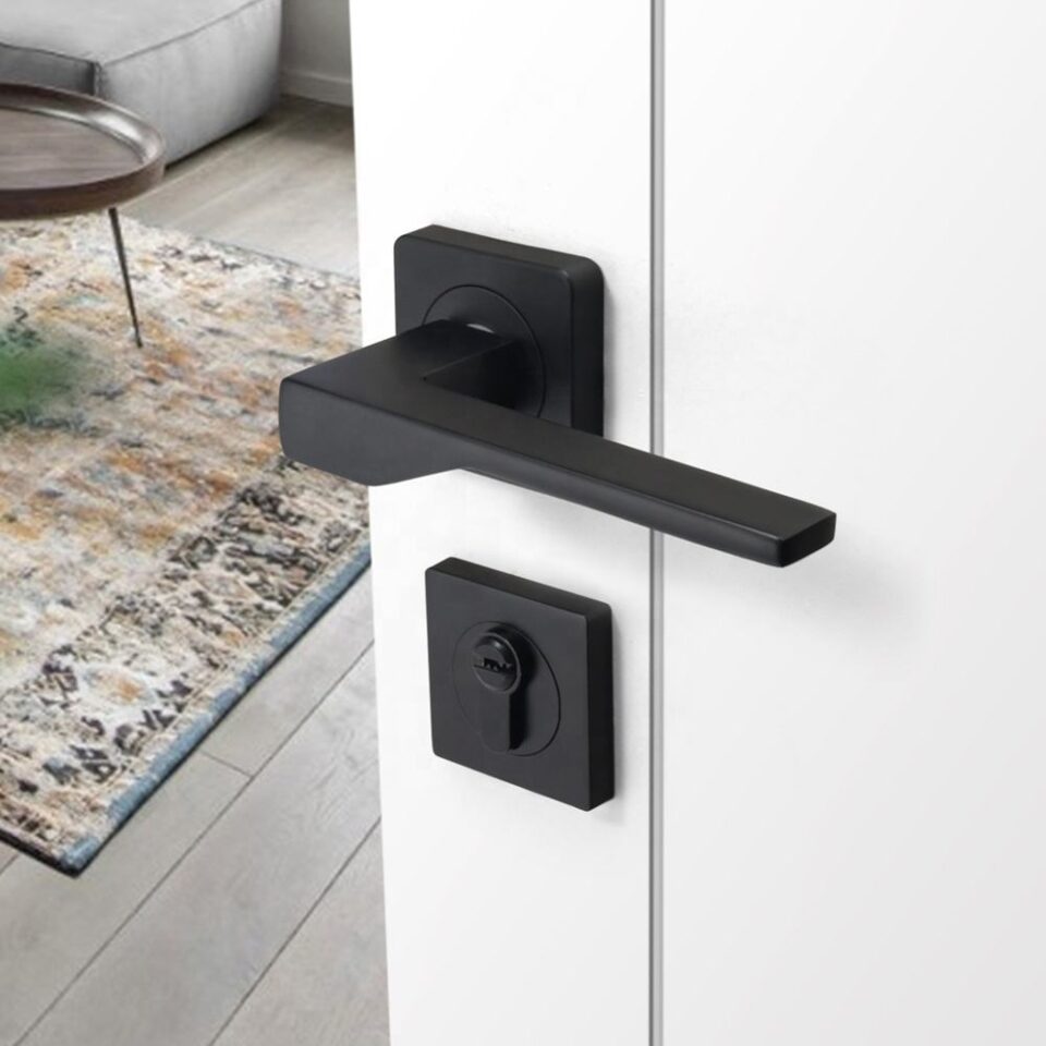 aluminium bedroom door lock