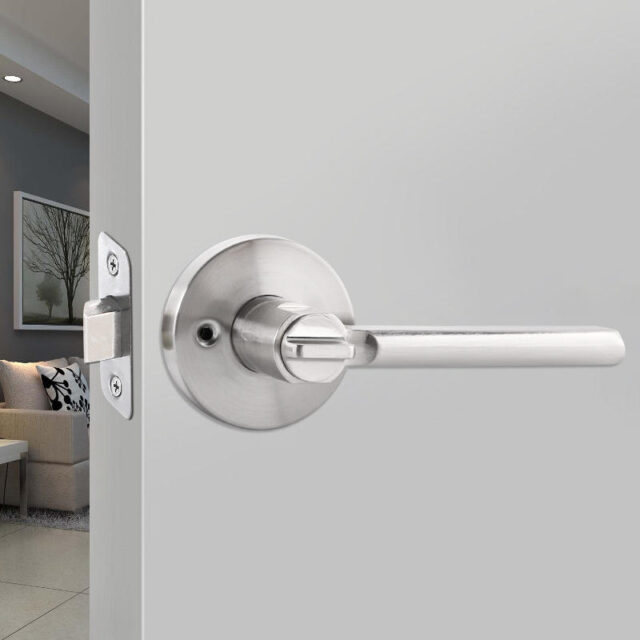 wooden bedroom bathroom door lock