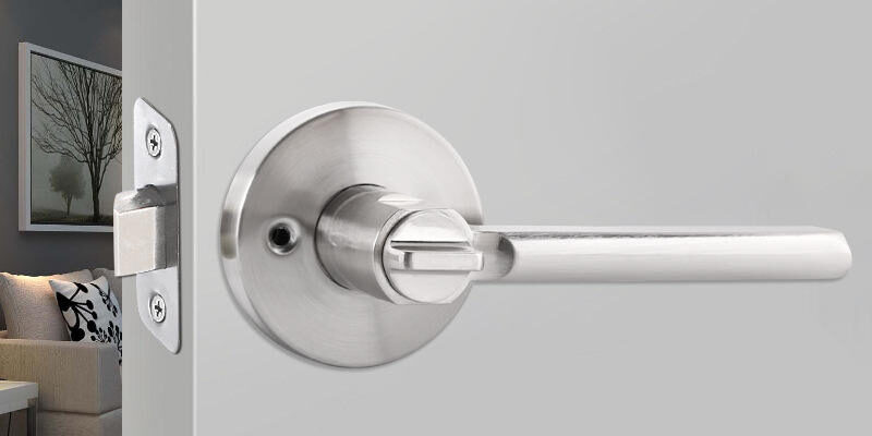 wooden bedroom bathroom door lock