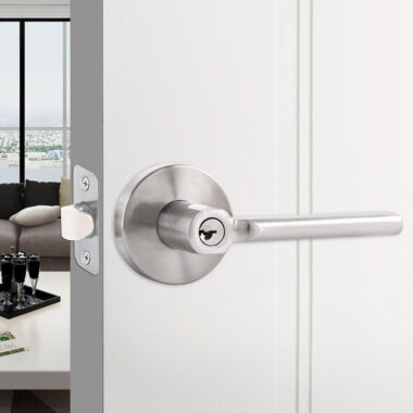 wooden bedroom bathroom door lock