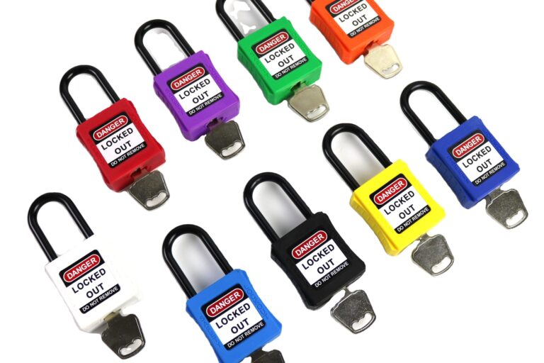 CE-Certified 38mm Keyed Alike Padlock with Nylon & Zinc (5) Cylinder Padlock Cylinder