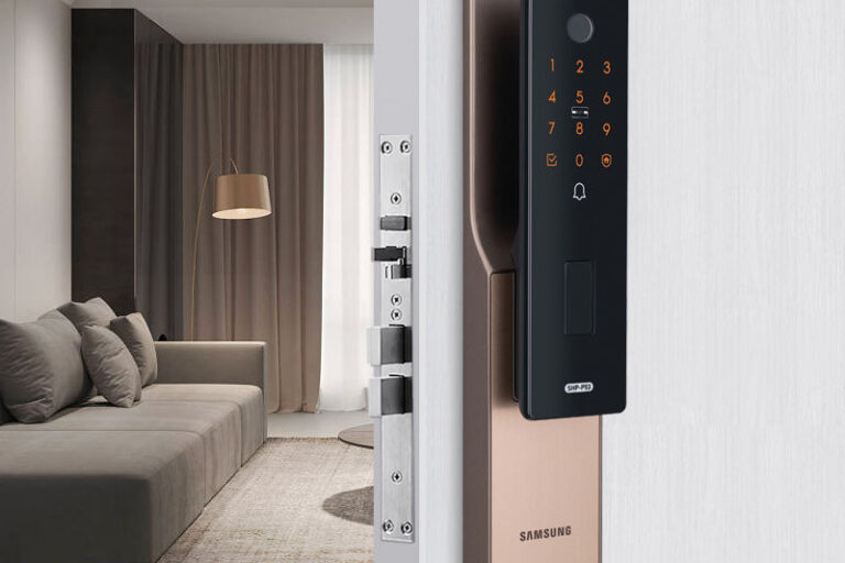 High Security WiFi Smart Lock for Wood Doors (3) Fingerprint & Password Smart Lock