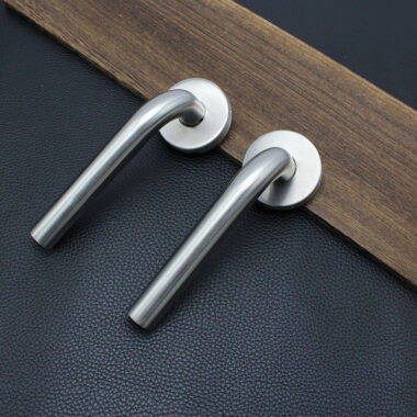 Close-up of Brass Lock Cylinder