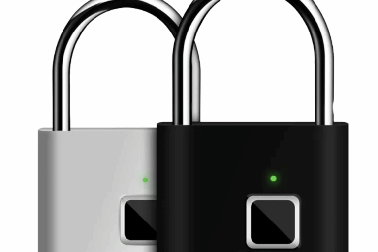 Portable High-Sensitivity Fingerprint Padlock with Long Endurance (6) High-Endurance Fingerprint Lock