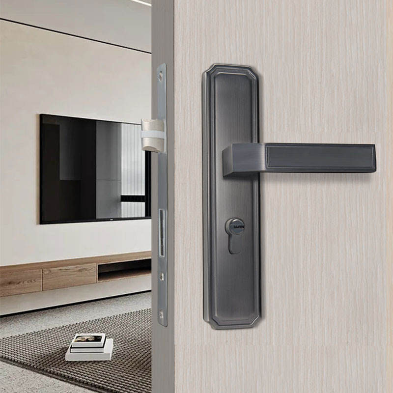 Aluminium Door Handle Indoor Lock