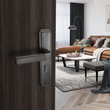 Aluminium Door Handle Indoor Lock